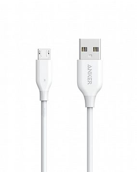 USB кабель Anker PowerLine Micro USB (0,9 м / 1,8 м)